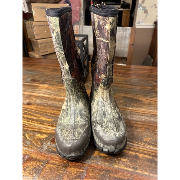 BOGS Classic High Camo Waterproof Mens Insulated Boots Size 9 - Picture 3 of 10